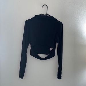 Black turtle neck with cut out